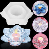 Lotus candle holder mould